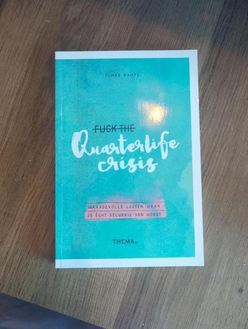 boek fu*k the quarterlife crisis - femke kamps, Boeken, Advies, Hulp en Training, Gelezen, Ophalen of Verzenden