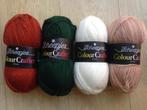 🧶4 Bollen COLOUR CRAFTER, Totaal 400 Gram., Hobby en Vrije tijd, Breien en Haken, Ophalen of Verzenden, Nieuw, Breien of Haken