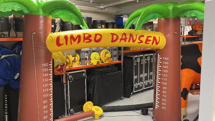 te koop limbo dansen springkussen inflatable, Hobby en Vrije tijd, Feestartikelen | Verhuur, Zo goed als nieuw, Overige, Ophalen