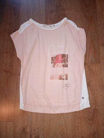 Mooi roze/wit T shirt mt M Garcia  beschikbaar voor biedingen