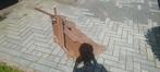 Grondbakje mini trekker, Ophalen, Zo goed als nieuw, Hout