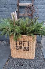 Mooie brocante munitie mand - leuk met kerst groen, Antiek en Kunst, Ophalen