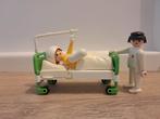Playmobil Ziekenhuisbed met Dokter en Patiënt, Ophalen of Verzenden, Zo goed als nieuw, Los playmobil