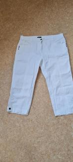 capri broek wit maat 44 Witteveen zgan, Kleding | Dames, Broeken en Pantalons, Wit, Maat 42/44 (L), Ophalen of Verzenden, Zo goed als nieuw