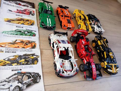 7 x Technics Blocks bouwmodel auto's (113), Hobby en Vrije tijd, Modelauto's | Overige schalen, Zo goed als nieuw, Ophalen of Verzenden
