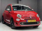 Fiat 500 1.2 Sport|Cabrio|92083KM|PDC|Airco|Leder|Goed onder, Auto's, Voorwielaandrijving, Gebruikt, 4 cilinders, Leder en Stof