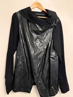 Zwarte Cora Kemperman Jas Maat L, Zwart, Maat 42/44 (L), Ophalen of Verzenden, Zo goed als nieuw