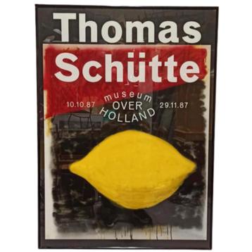 Vintage tentoonstelling poster, Lex Reitsma beschikbaar voor biedingen