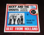 single (Nicky and the shouts) nederbeat 1966, Pop, Gebruikt, 7 inch, Single
