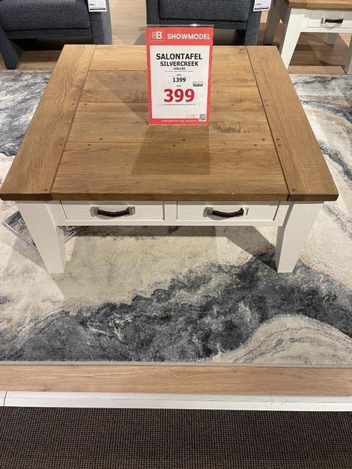 Showroommodel! Salontafel Silvercreek, Huis en Inrichting, Tafels | Salontafels, Zo goed als nieuw, Minder dan 50 cm, 100 tot 150 cm