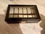 Horloge Box/opbergdoos voor 12x horloges., Ophalen of Verzenden, Zo goed als nieuw