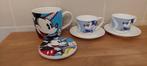 Disney mickey mouse espresso kop en schotels en mok ., Ophalen of Verzenden, Mickey Mouse, Nieuw, Servies