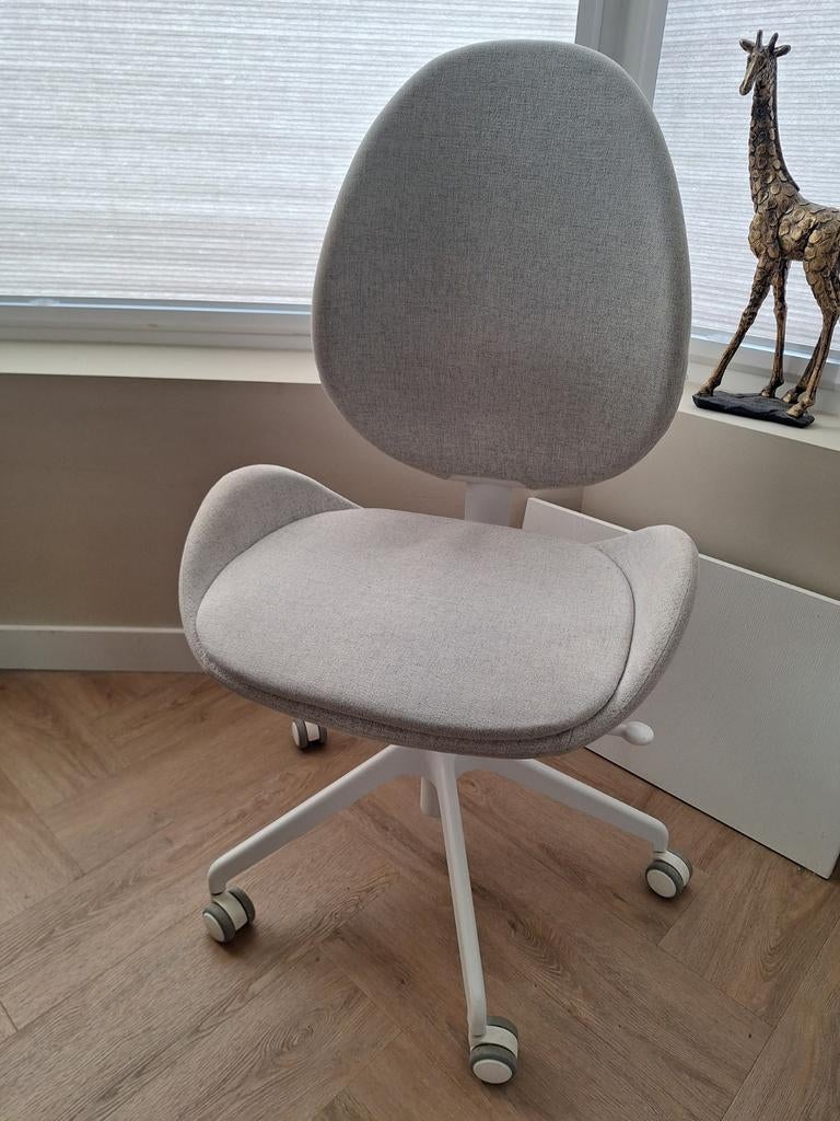Bureaustoel Hattefjall Ikea, Huis en Inrichting, Ophalen, Gebruikt, Zwart, Bureaustoel