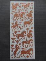 NIEUW! Hobby Stickervel Paard Glitter >Snelle Verzending!<, Ophalen of Verzenden, Nieuw, Dieren, Overige typen