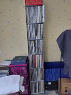 Degelijk en zgan elpee-rek., Ophalen, Zo goed als nieuw, Metaal, Cd's