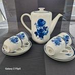 Mosa Douwe Egberts Koffiepot + 4 Kop en Schotels, Huis en Inrichting, Keuken | Servies, Ophalen of Verzenden, Zo goed als nieuw