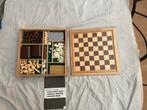 Multipel houten spellen doos (6x), Hobby en Vrije tijd, Gezelschapsspellen | Bordspellen, Ophalen, Zo goed als nieuw