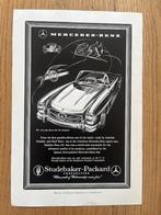 Mercedes-Benz 300 SL roadster originele advertentie vintage, Ophalen of Verzenden, Gelezen, Mercedes