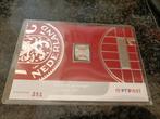 Zilveren Postzegel 2001 - NLG 12,75 - Nieuwstaat, Ophalen, Na 1940, Postfris
