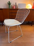 Design, draadstaal, wire, bertoia look a like, stoel, Huis en Inrichting, Stoelen, Ophalen, Zo goed als nieuw, Eén