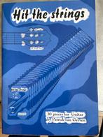 Hit the strings gitaarboek, Gitaar, Overige genres, Ophalen of Verzenden, Zo goed als nieuw