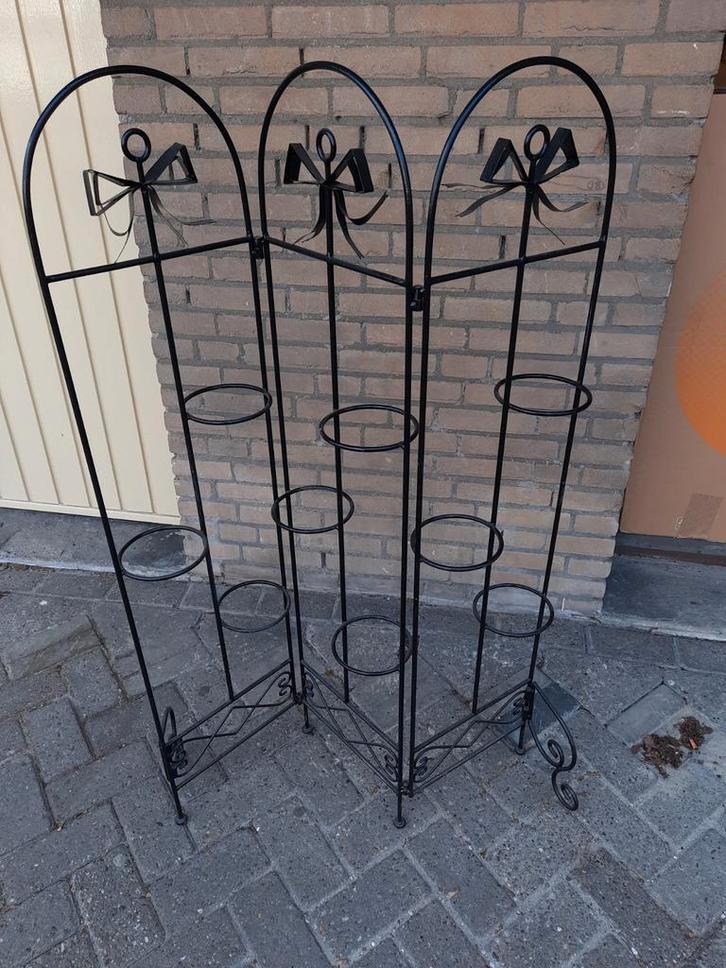 bloempotten rek, Tuin en Terras, Bloempotten, Aardewerk, Tuin, Minder dan 40 cm, Minder dan 25 cm, Rond, Ophalen