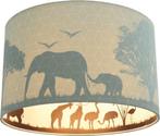 Safari Lamp Doorschijnend, 25 tot 50 cm, Beige, Rond, Ophalen of Verzenden