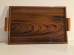 Vintage Palissander Fineer Decoratief Dienblad Jaren 60/70, Huis en Inrichting, Woonaccessoires | Dienbladen, Ophalen of Verzenden