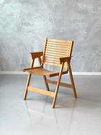 Rex stoel Niko Kralj design klapstoel vintage folding chair, Huis en Inrichting, Stoelen, Gebruikt, Bruin, Ophalen of Verzenden