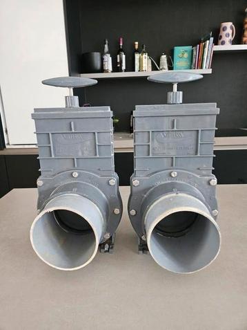 valterra 110mm schuifkraan. beschikbaar voor biedingen