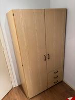 Kledingkast met hang- en leggedeelte + 3 lades, Huis en Inrichting, Kasten | Kledingkasten, Ophalen, Gebruikt, 100 tot 150 cm