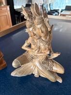 Apsara-danseressen handgemaakte houtsnijwerk India, Ophalen of Verzenden