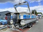Boot yamaha 100pk alluminium pontonboot loungeboat, Watersport en Boten, Beroepsscheepvaart, Gebruikt, Overige brandstoffen, Vrachtschip