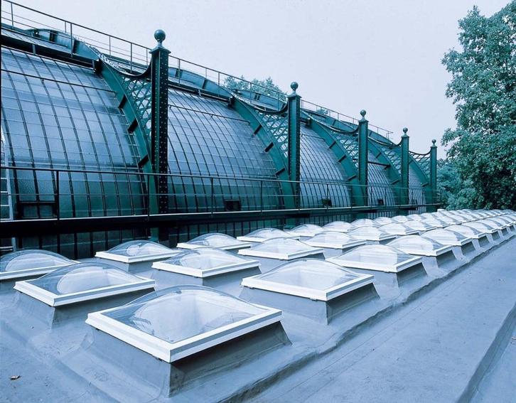 Partij Kingspan Lichtkoepels 3-wandig polycarbonaat Opaal, Doe-het-zelf en Verbouw, Glas en Ramen, Nieuw, Dakraam, Minder dan 80 cm