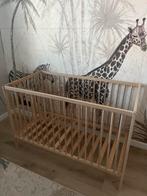Hout look ledikant met aero sleep matras, Ophalen, Zo goed als nieuw, Ledikant