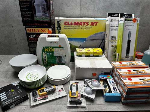 Partij Camping artikelen divers - 125 stuks - P1004, Caravans en Kamperen, Kampeeraccessoires, Nieuw, Ophalen