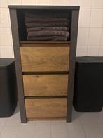 Ladenkastje Badkamer - Houtlook, Huis en Inrichting, Ophalen, Gebruikt, 100 tot 150 cm, 50 tot 100 cm
