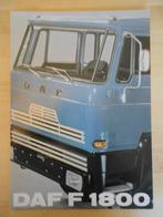 DAF F 1800 Brochure 1976 F1800 4x4 - NL, Ophalen of Verzenden, Zo goed als nieuw, Overige merken, DAF