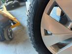 Golf 8 zilveren velgen 4 stuks, Ophalen, Banden en Velgen, 17 inch, 205 mm