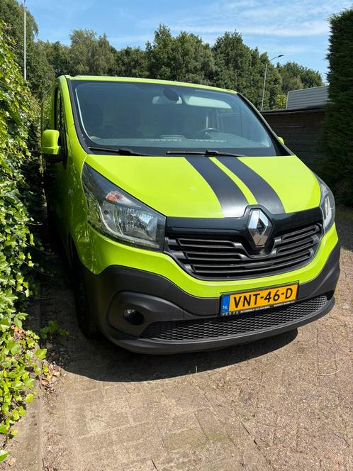 Renault Trafic 1.6 DCI 88KW 2016 Groen motorschade, Auto's, Bestelauto's, Particulier, Renault, Diesel, Geïmporteerd, Groen, Ophalen