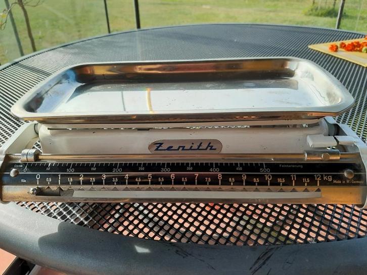 Zentih weegschaal  werkend vintage, Antiek en Kunst, Curiosa en Brocante, Ophalen of Verzenden