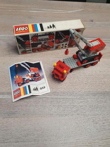 LEGO 337 Truck with Crane and Caterpillar Track (uit 1969!) beschikbaar voor biedingen