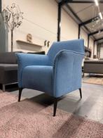 Nieuw Leolux Mayuro Fauteuil Evla stof blauw design stoel