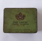 The "Greys" sigaretten-blikje uit WOII, Ophalen of Verzenden, Gebruikt, Overige, Overige merken