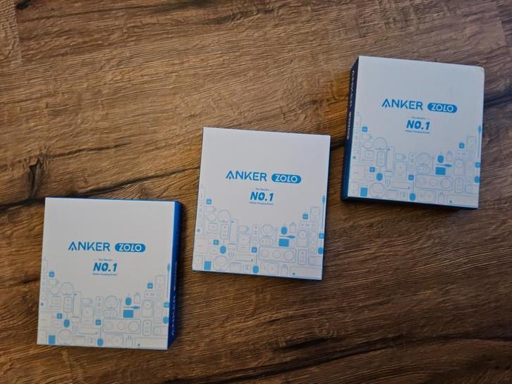 Nr.1 Anker Powerbank 10.000 mAh Magnetisch + USB-C! Nieuw!!!, Telecommunicatie, Powerbanks, Nieuw, Ophalen of Verzenden