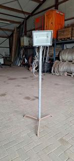 Bouwlamp met statief - Gebruikt, Gebruikt, Met statief, Ophalen of Verzenden, Lamp met armatuur
