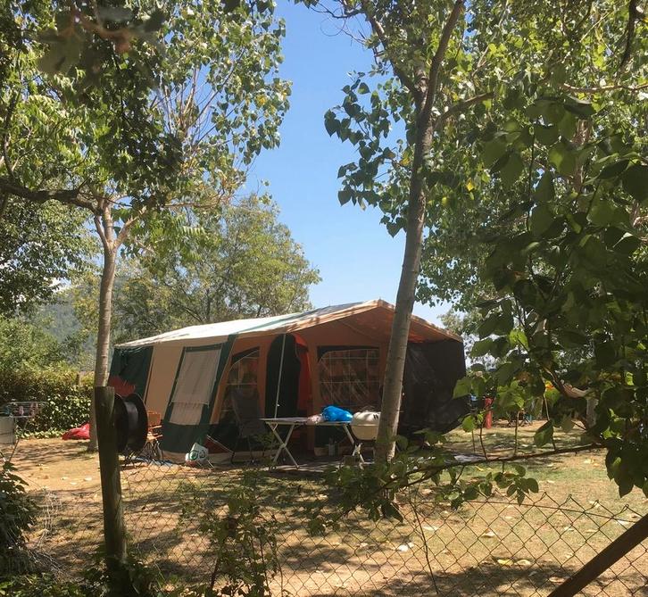 Vouwwagen Jamet Texas de luxe, Tuin en Terras, Tuinhuizen, Gebruikt, Overige typen, Overige materialen, 500 cm of meer, 200 tot 400 cm