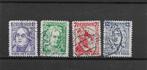 Nederland 1928, NVPH 220 t/m 223, Gestempeld., Verzenden, T/m 1940, Gestempeld