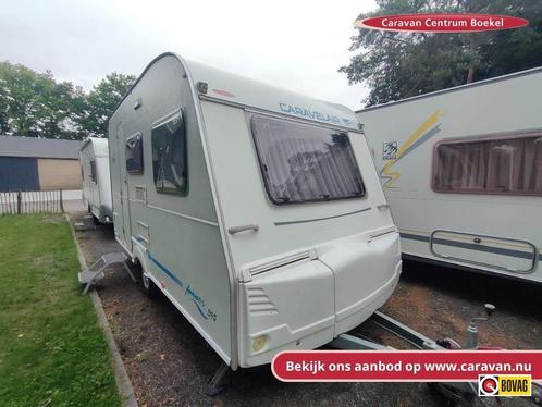 Caravelair Antares 400 incl mover, Caravans en Kamperen, Caravans, tot en met 2, 500 - 750 kg, Treinzit, Caravelair, Overige, Gascomfoor