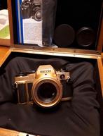 Ricoh XR-P Gold Edition, Ophalen of Verzenden, Zo goed als nieuw, Spiegelreflex, Overige Merken